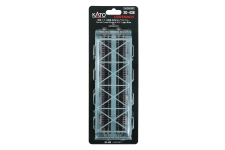 KATO-Lemke K20-436 - N - Kastenbrücke doppelgleisig, gerade, 248 mm - hellblau